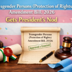 Transgender Persons Amendment Act 2026 India LGBTQ law update